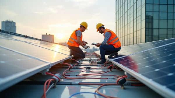 Comment réussir l'installation de panneaux solaires pour professionnels