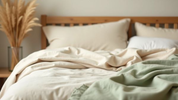 Matières naturelles pour le linge de lit : guide complet