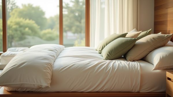 Matières naturelles pour le linge de lit : guide complet